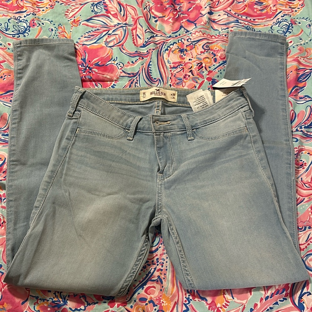 Hollister Light Blue Jeans Jeggings 3S Size 3 Short 26x26 NWT